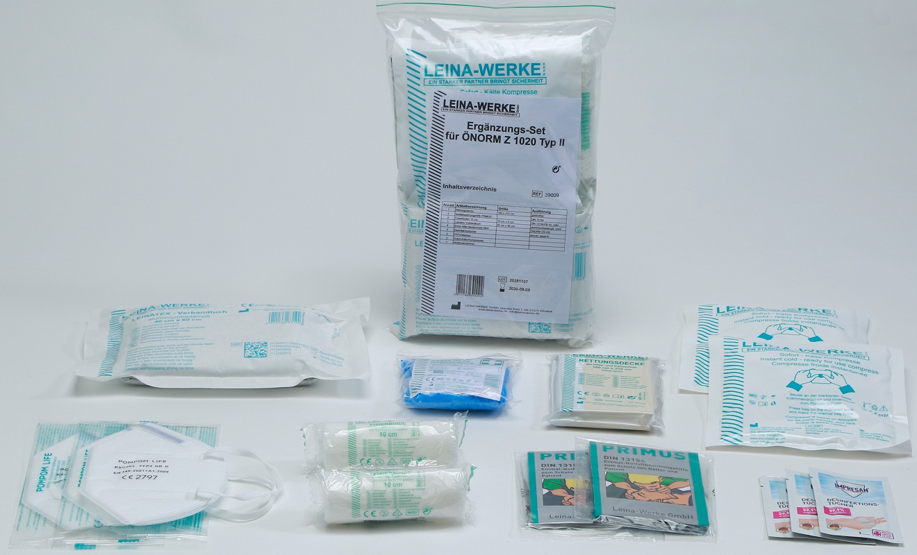 Ergänzungs-Set für ÖNORM Z1020:2025 Typ II, Art. 39009