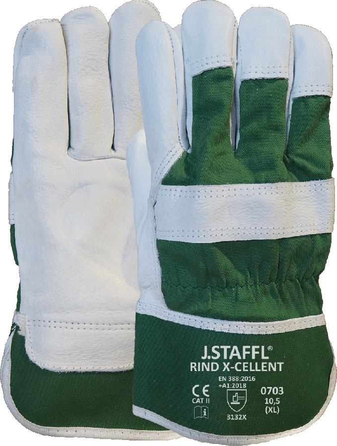 RIND X-CELLENT 0703 Rindvollleder-Schutzhandschuh 0703